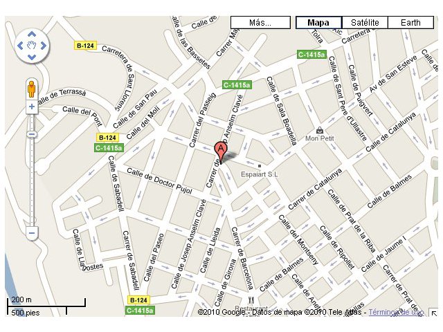 Plano Sede en Castellar